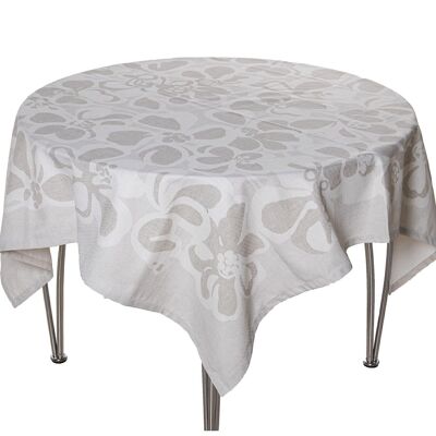 MANTEL TELA ANTIMANCHAS MARIAMSARGA ANTIM 145X145CM, 100% POLI╔STER LL20064