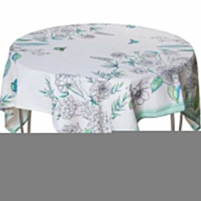 NURIASARGA ANTIM STAIN-PROOF FABRIC TABLECLOTH 145X145CM, 100% POLY╔STER LL20074