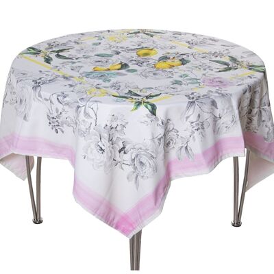 MAITESARGA ANTIM STAIN-PROOF FABRIC TABLECLOTH 145X145CM, 100% POLY╔STER LL20075