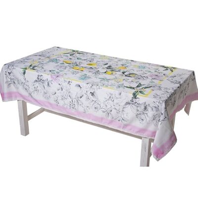 MAITESARGA STAIN-PROOF FABRIC TABLECLOTH 145X200CM, 100% POLY╔STER LL20079