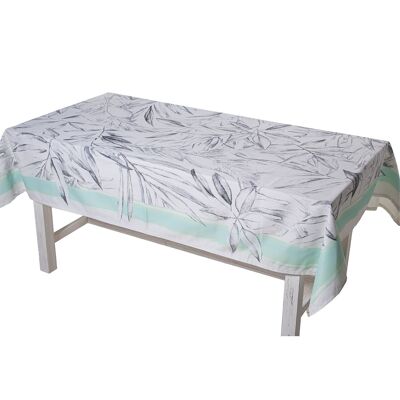 MILASARGA ANTIM-Fleckenabweisende Tischdecke aus Stoff, 145 x 200 cm, 100 % Polyester, LL20080