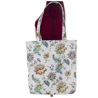 TOTE TELA ARYA SARGA ANTIM 41X45CM, ASAS:30CM, POLI╔STER LL20093