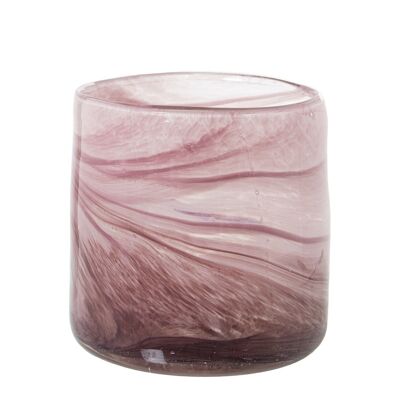 ROSATIERRA GLASS CANDLE HOLDER °10X10CM LL20152