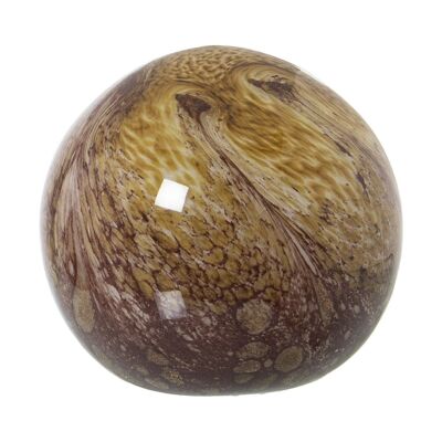 SFERA DI CRISTALLO SABBIA °10CM LL20190