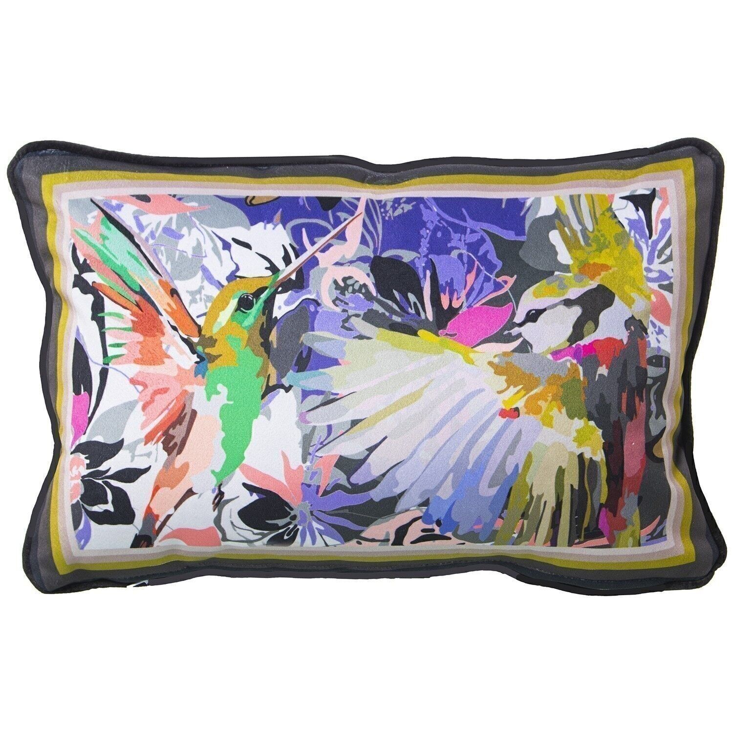 COJÍN TERCIOPELO 30X45CM PAULVENECIA C/CREMALLERA _45X30CM, 100% POLI╔STER LL20228