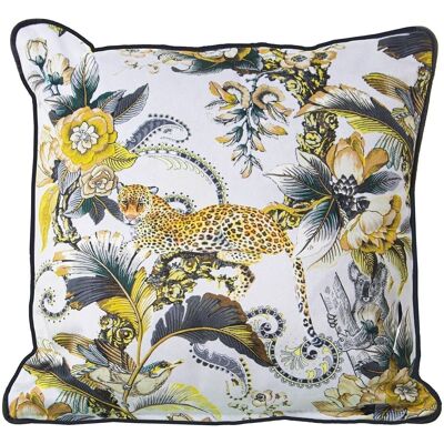 INDIANO LEO VENISE COUSSIN VELOURS 45X45CM A/ZIPPER 45X45CM, 100% POLY╔STER LL20253