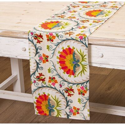 RECTANGULAR TABLE RUNNER 33X180CM VELVET 33X180CM LL20301