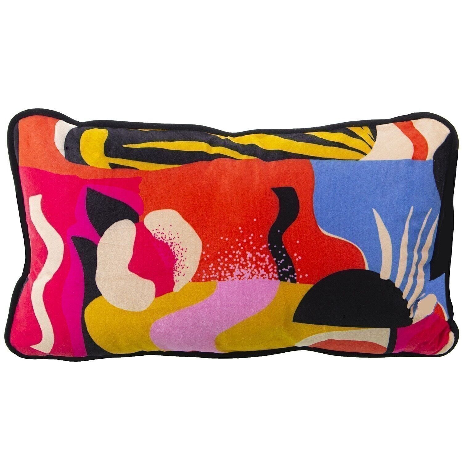 COJÍN 50X30CM TERCIOPELO C/CREMALLERA 50X30CM LL20303