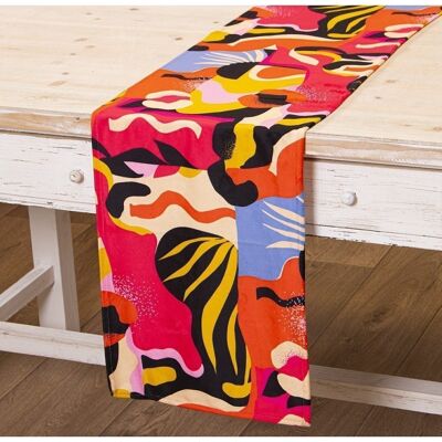 CHEMIN DE TABLE RECTANGULAIRE 33X180CM VELOURS 33X180CM LL20305