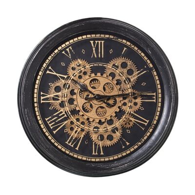 RELOJ DE PARED ø36CM C/MOVIMIENTO ACRÍLICO °36X7CM, PILAS:3XAA NO INCLUI LL23359