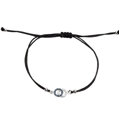 Armband Doble 925 Silber crystal-montana