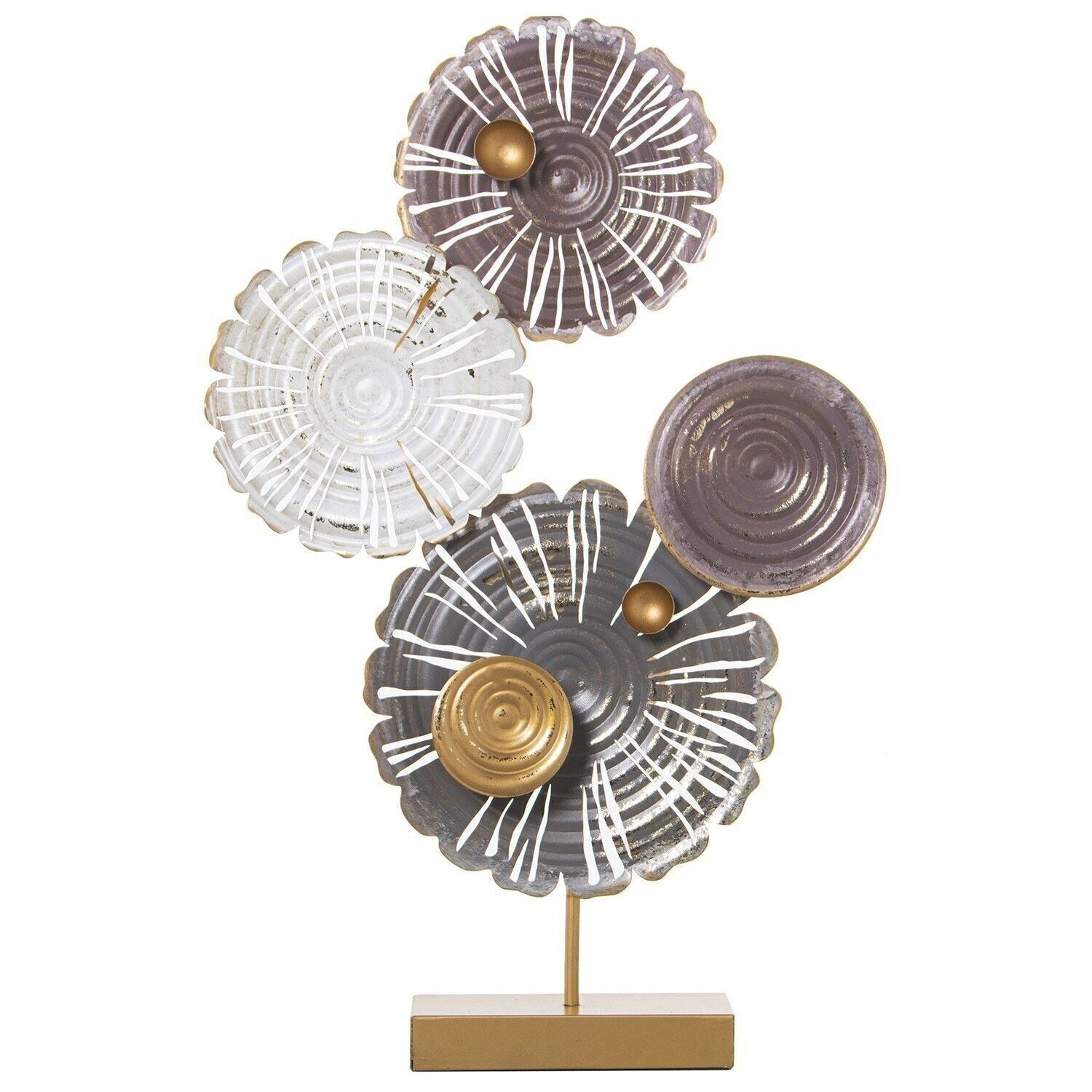 Tischdekoration aus Metall, 39 x 8 x 60 cm, LL24346