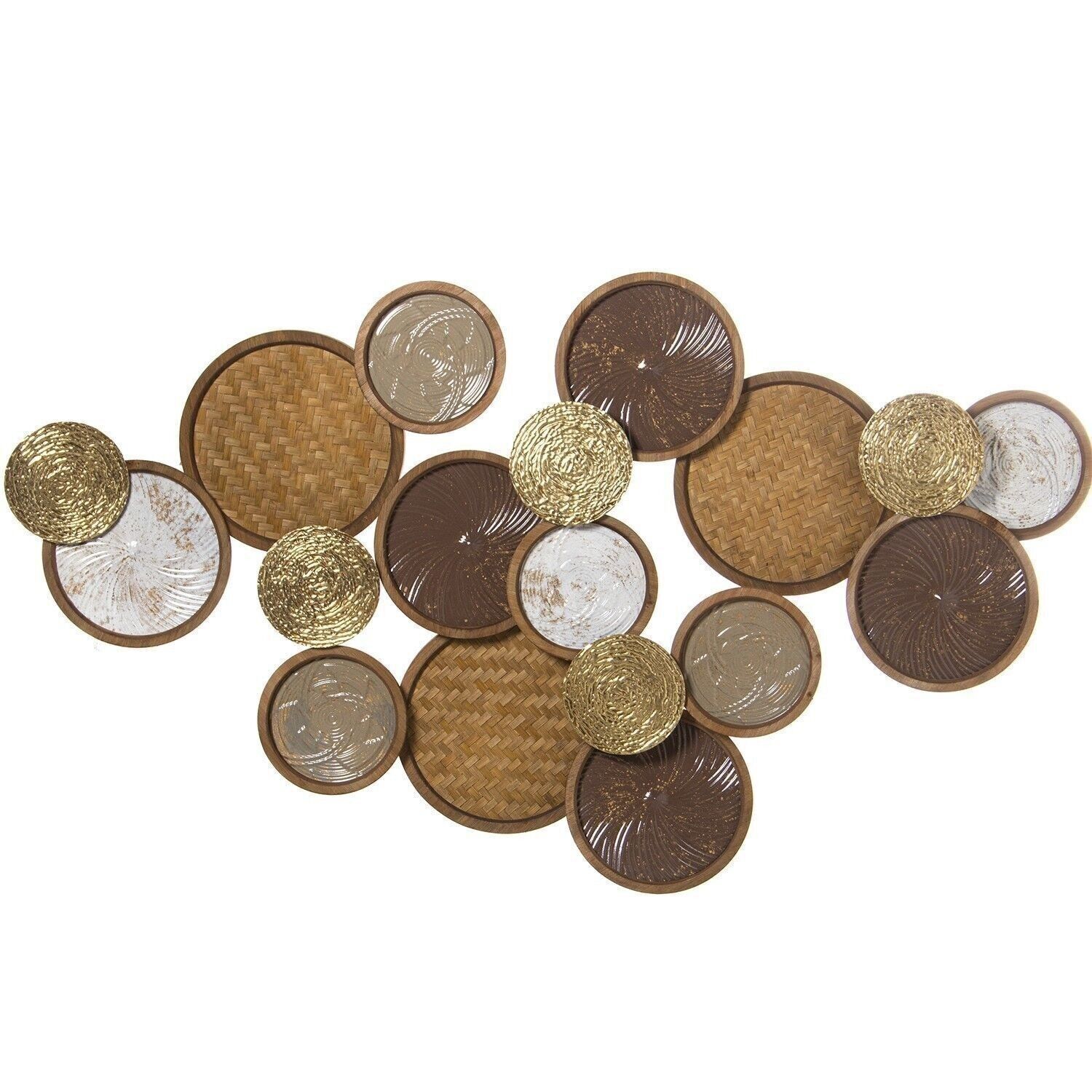 Wandgerät aus Metall, 159 x 11 x 85 cm, LL24347