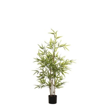 PLANTE DE BAMBOU ARTIFICIELLE AVEC 5 TRONC 120CM LL26587