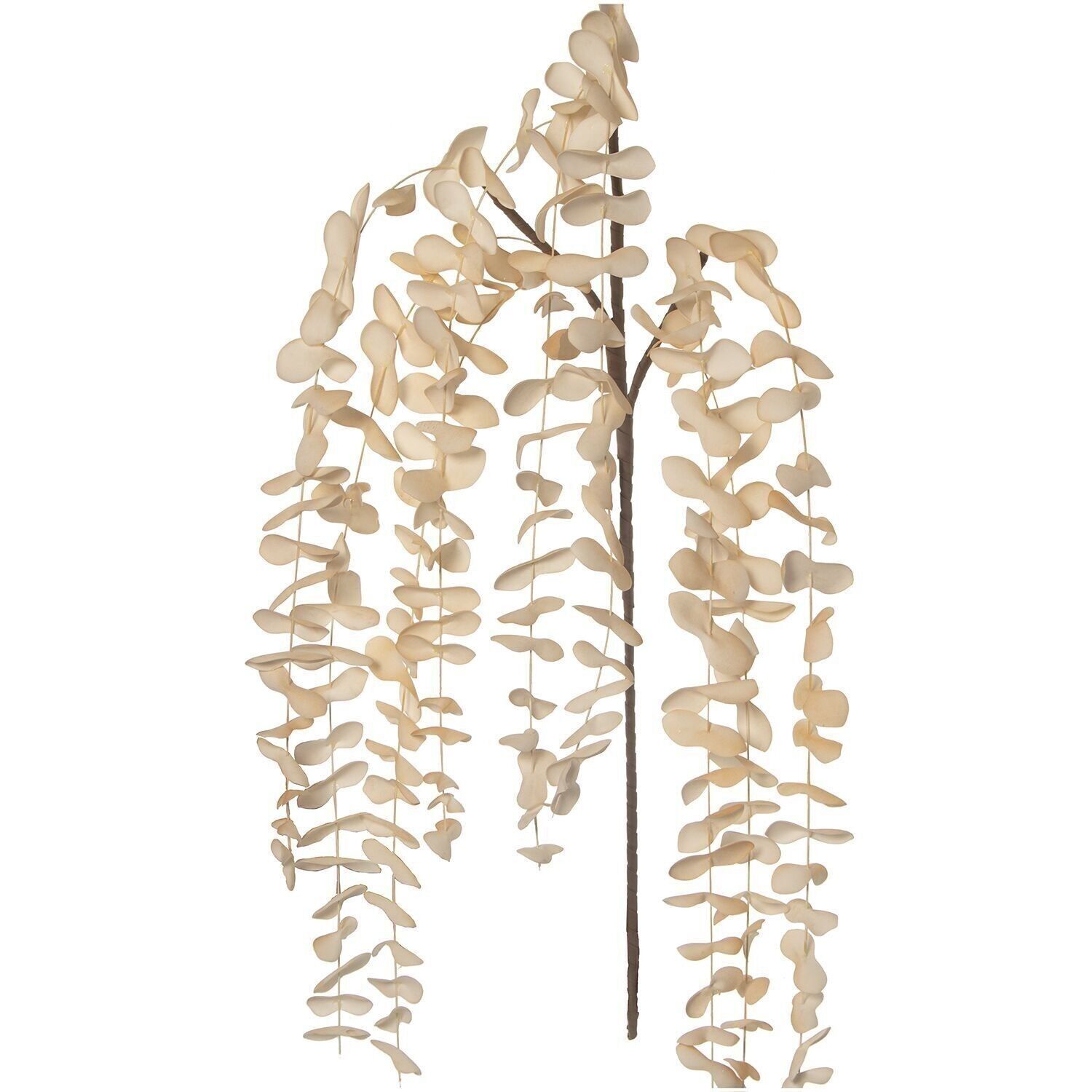 BOUQUET FIORI ARTIFICIALI 130 CM CREMA, GOMMA EVA + CARTA 130 CM LL27731