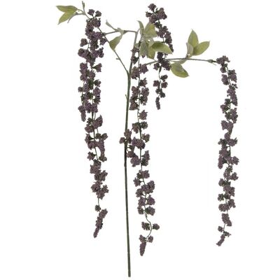 FLOWER BRANCH 121CM VIOLET _121CM, POLY╔STER LL27779