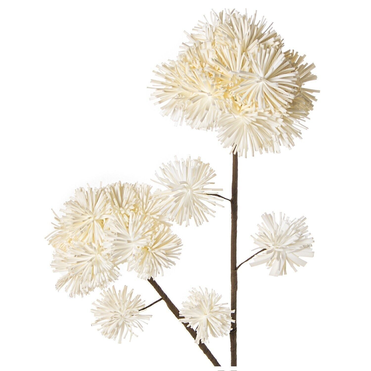 ZWEIG MIT WEIßEN BLUMEN 100 CMGOMA EVA+PAPIER _100CM LL27888