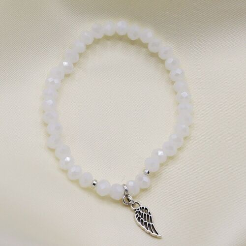 Armband Svenska pearl white