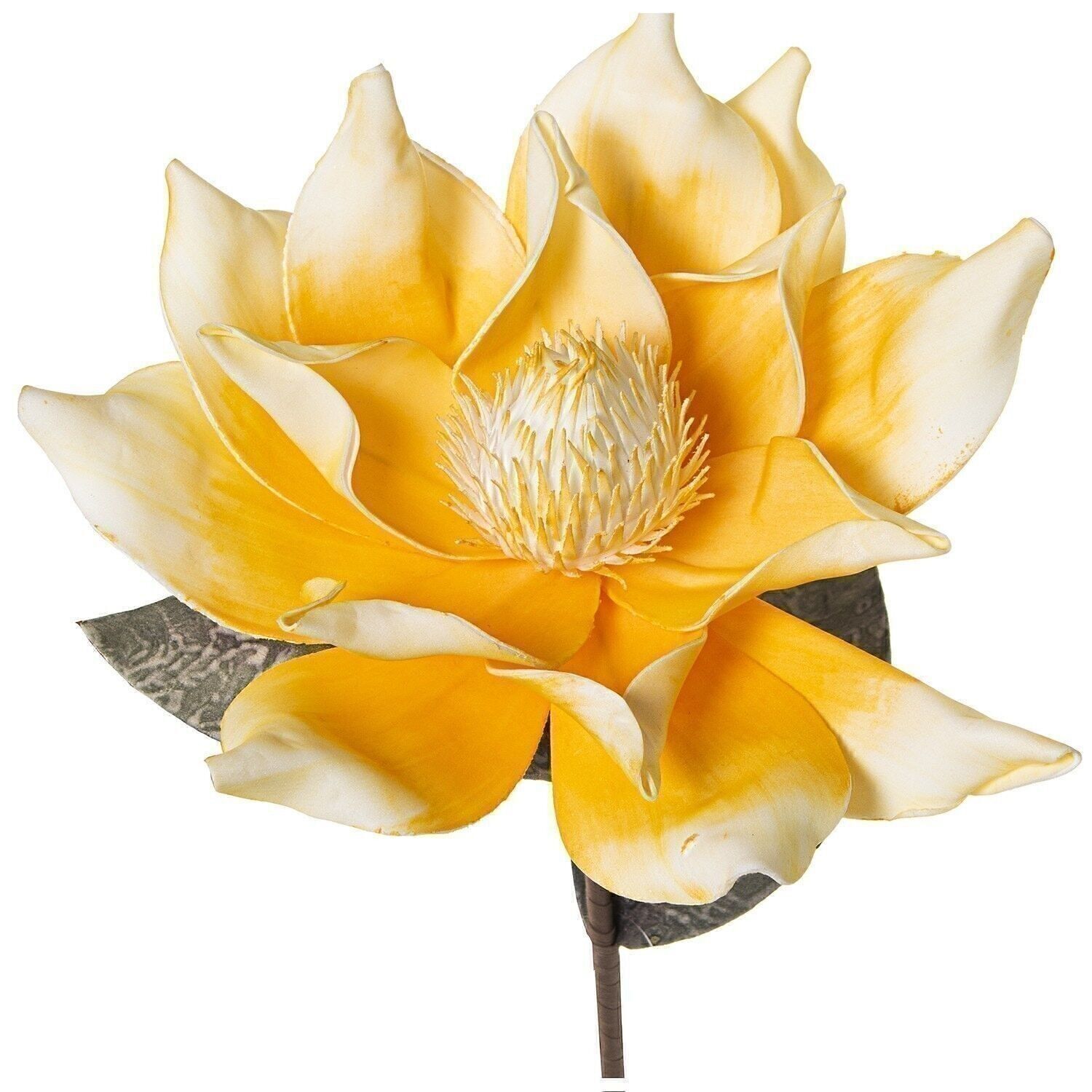 RAMO CON FIORI GIALLI 84CMGOMA EVA+CARTA _84CM LL27895