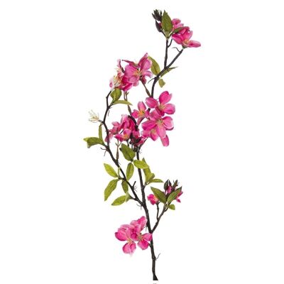 BRANCH WITH PINK FLOWERS 79 CM GOMAEVA+PAPER _79CM LL27905