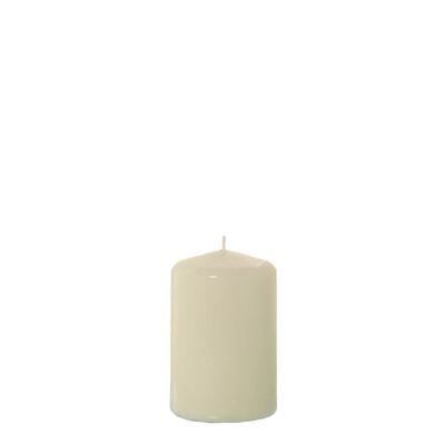 IVORY WAX CANDLE 12 CM °8X12CM, DURATION 44H.   APPROX. LL29484