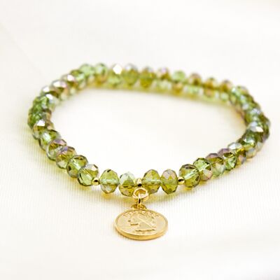 Bracelet Svenska shiny green