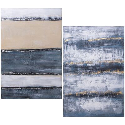 CANVAS PICTURE 80X120CM ASSORTED ABSTRACT BLUE _80X3X120CM LL35844
