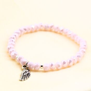 Bracelet Svenska rose clair