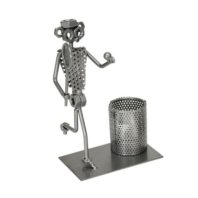 FIGURA METAL TENISTA _21X13X8 CM LL36694