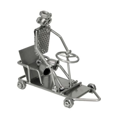 FIGURA METAL CART _22X19X11 CM LL36698