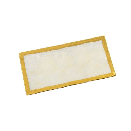 BANDEJA NACAR 20X10CM NATURALFILO ORO PINTADO _20X10X1CM LL38636