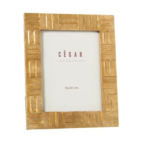 Buy wholesale PHOTO FRAME NACRE 15X20CM NATURAL RELIEF LL38995