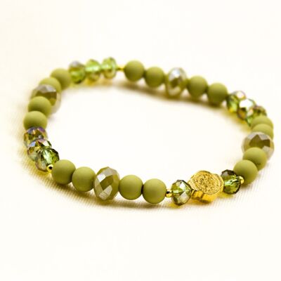 Pulsera Bente verano verde