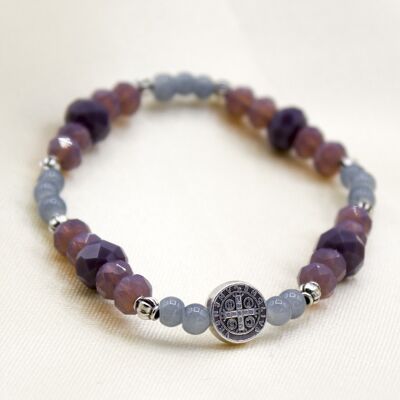Bente ash violet bracelet