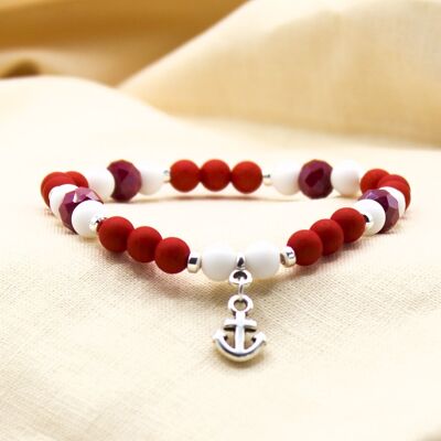 Bracelet Bente samba red