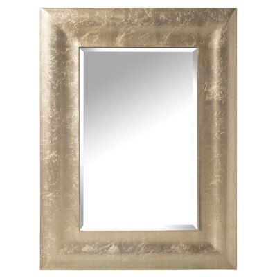 SPECCHIO IN LEGNO CHAMPAGNE _60X2X80CM, LEGNO: DM LL40228