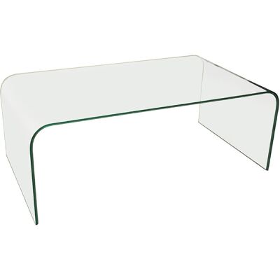 GLASS COFFEE TABLE 12MM THICKNESS _110X60X41CM LL41668