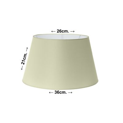 ROUND SCREEN 36X26X21CM (PERCAL) _°36X°26X21CM LL46931