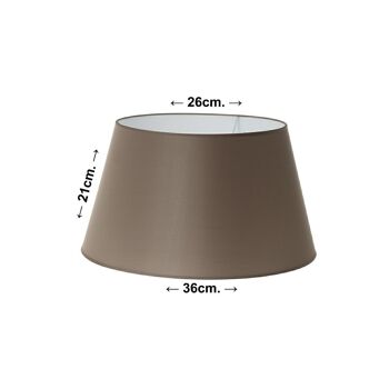 PARAVENT ROND 36X26X21 CM (PERCAL) _°36X°26X21CM LL46934