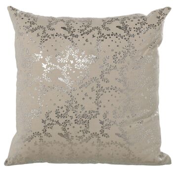 COUSSIN 45X45CM POLYESTER AVEC FERMETURE ÉCLAIR _45X45CM LL48365