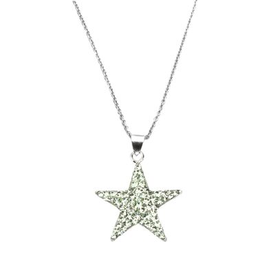 Big Star 925 silver chrysolite chain