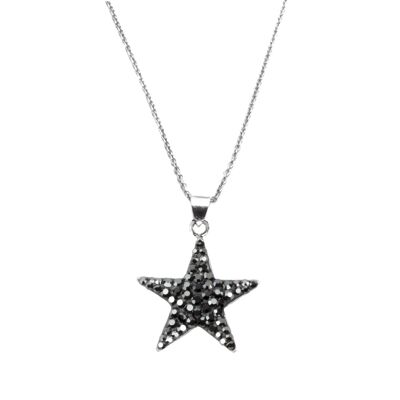 Big Star 925 silver hematite chain