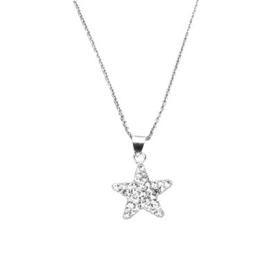 Chain Star 925 silver crystal