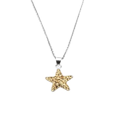 Chain Star 925 silver light peach