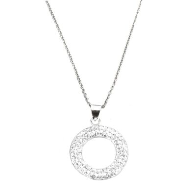 Necklace Paris 925 silver crystal