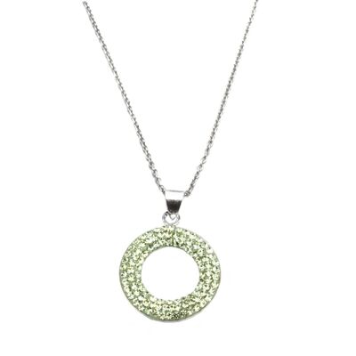 Kette Paris 925 Silber chrysolite