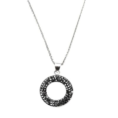 Kette Paris 925 Silber hematite