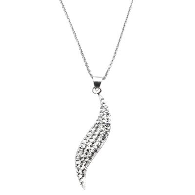 Collier Baco argent 925 cristal