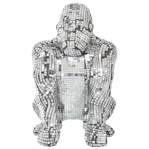 FIGURA RESINA GORILA ESPEJITOS 21X30X31CM LL50179