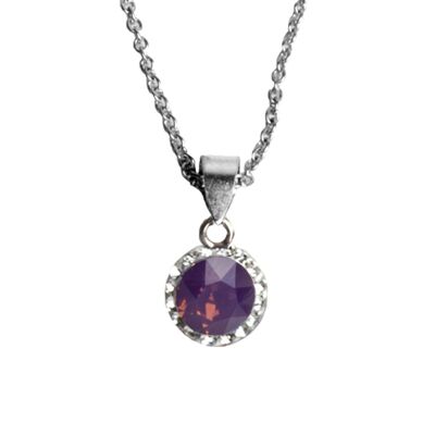 Kette Lina 925 Silber amethyst opal